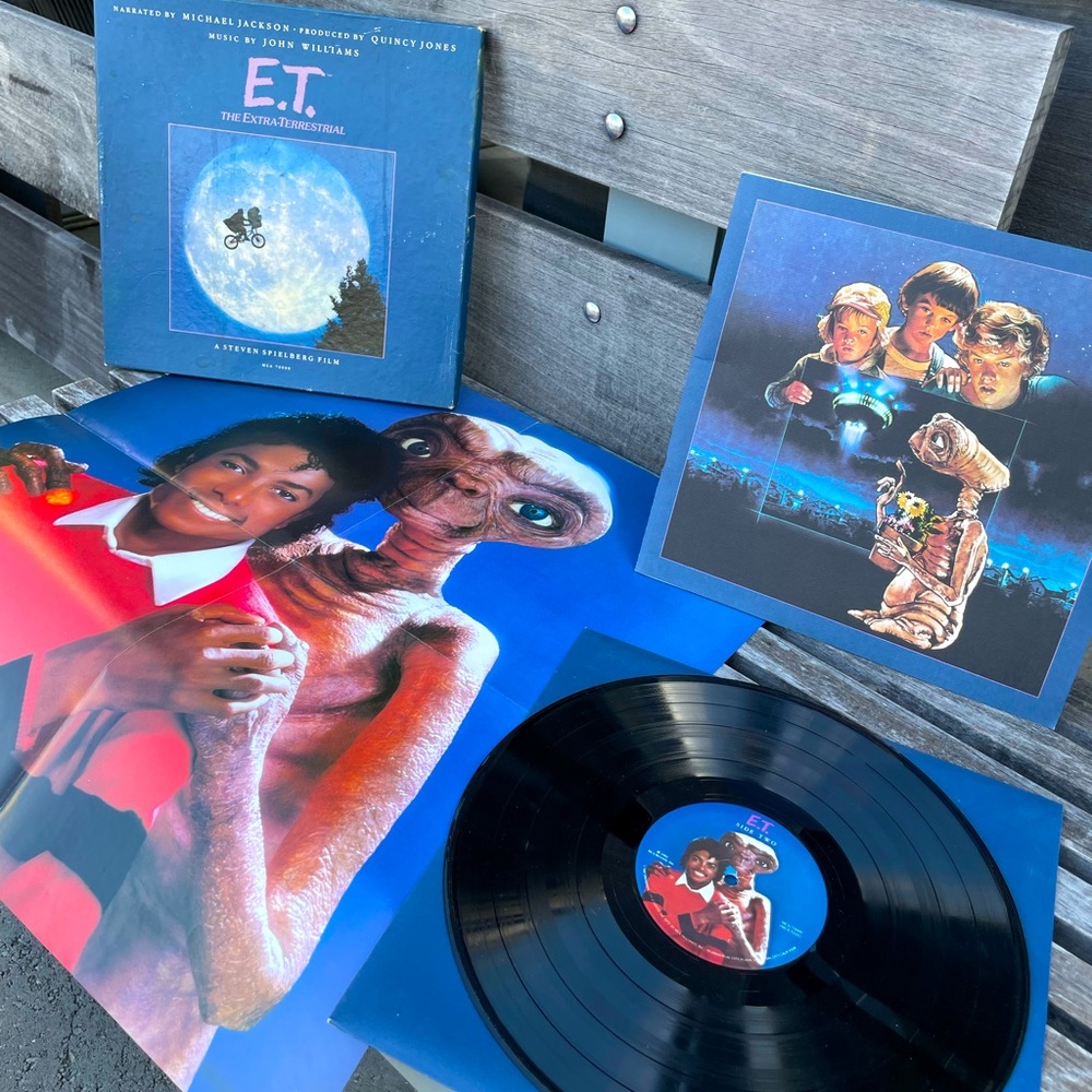 E.T The Extra Terrestrial Vinyl Michael Jackson